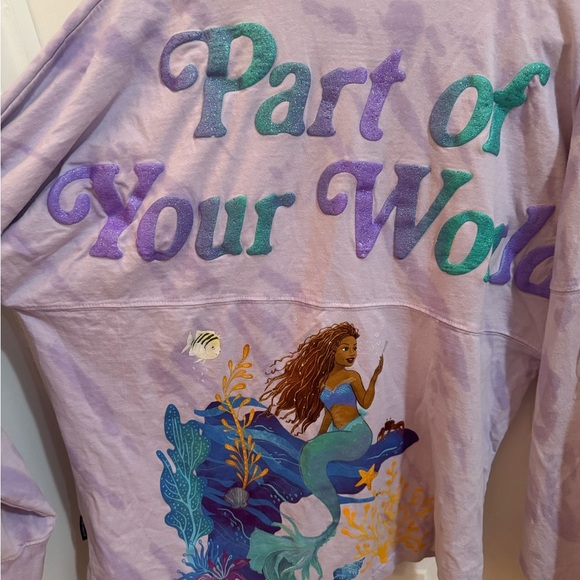 Disney World Ariel Spirit Jersey, size medium - Picture 5 of 7